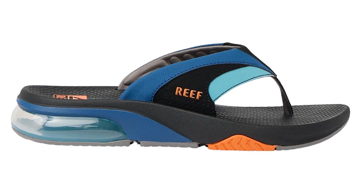 japonki  Reef Fanning + - Blue/Black/Orange - men´s