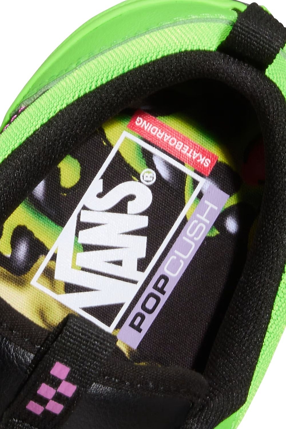 buty Vans Skate Old Skool 36 + - Acid Airbrush Black/Green Gecko - men´s