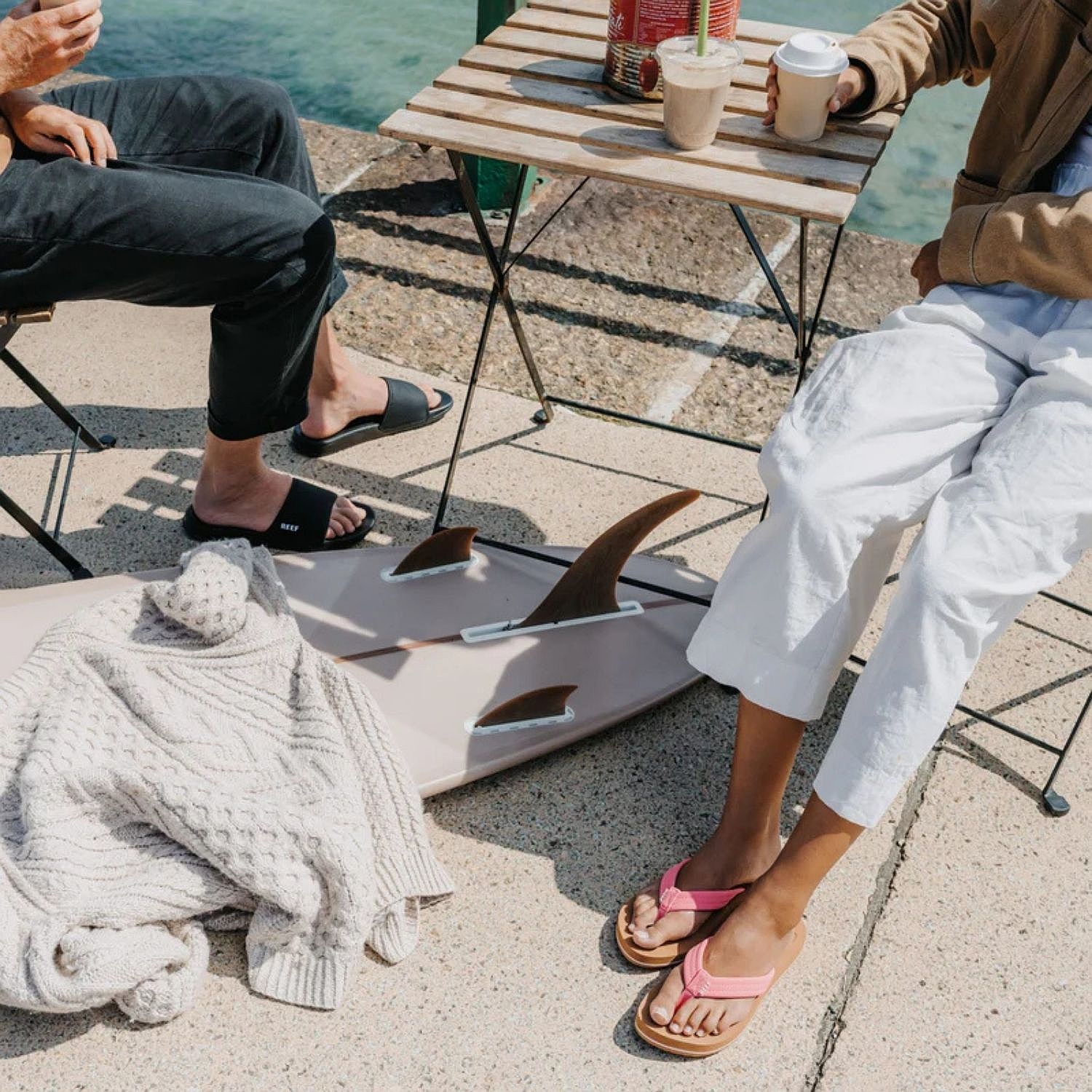 japonki  Reef Cushion Breeze - Strawberry Pink - women´s