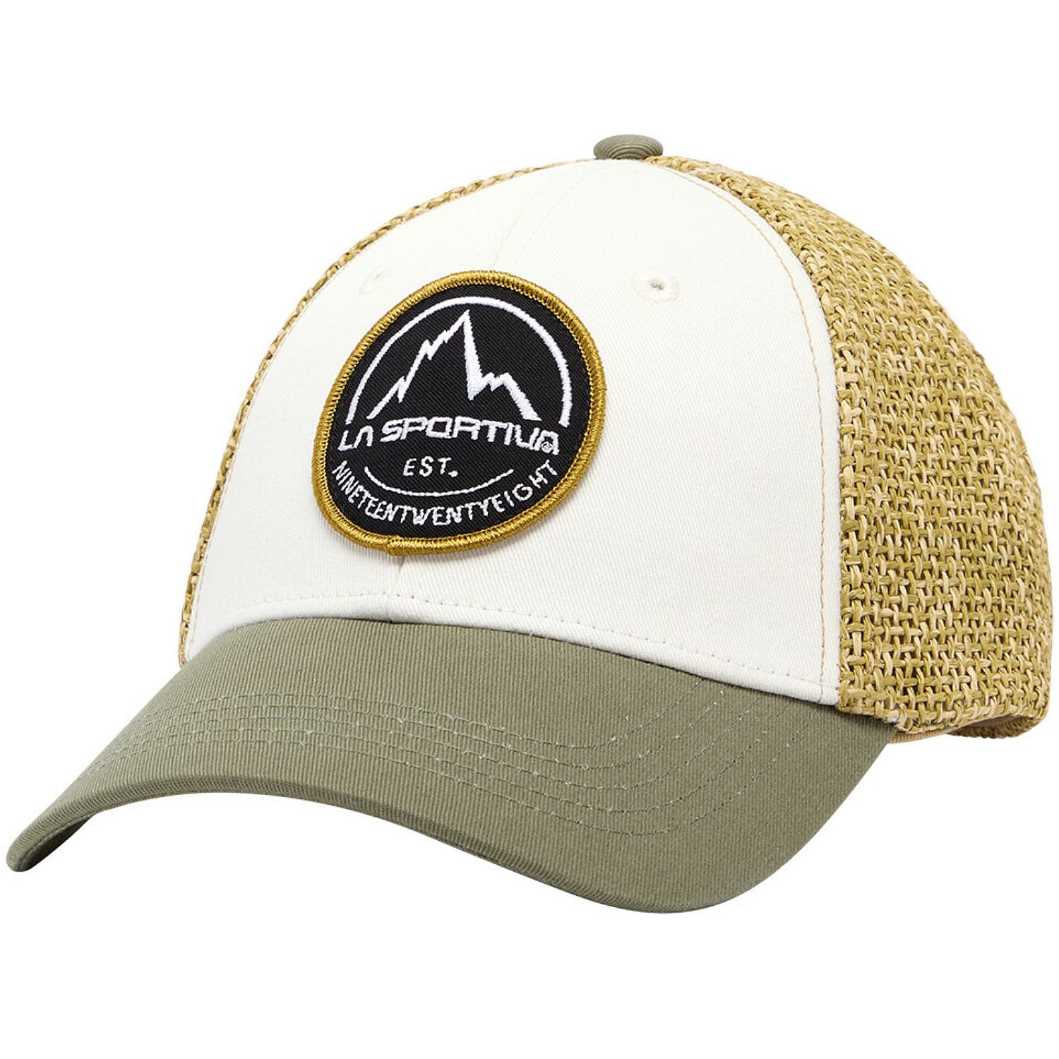 czapka z daszkiem La Sportiva Belayer Cap - White/Cypress