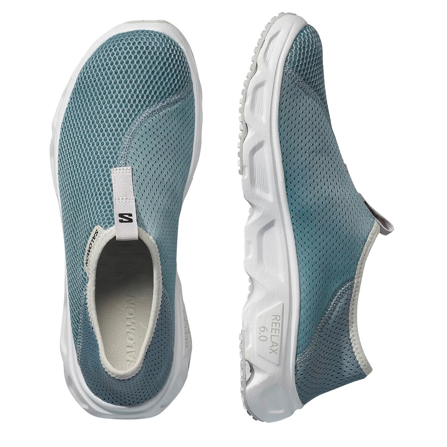 chaussures Salomon Reelax Moc 6.0 - Trooper/White/Lunar Rock - men´s