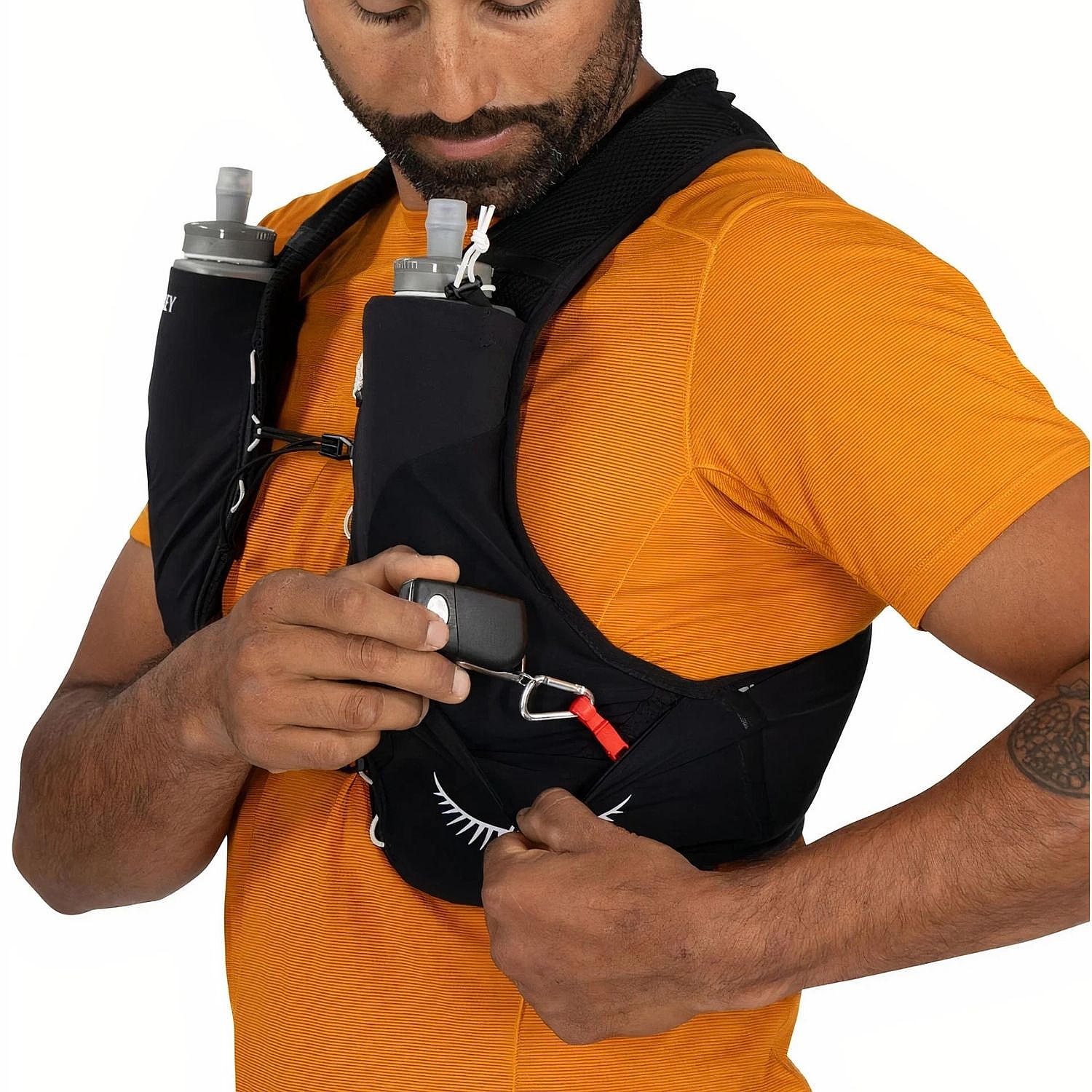 ruksak Osprey Duro LT 0.5 + Flasks - Black - men´s