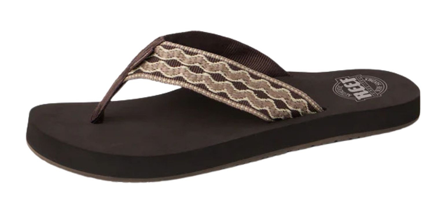 japonki  Reef Smoothy - Brown/Brown - men´s