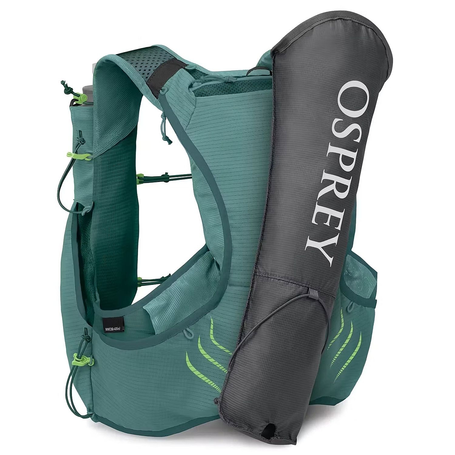 sac à dos Osprey Duro Pro 10 + Flasks - Cascade Blue - men´s