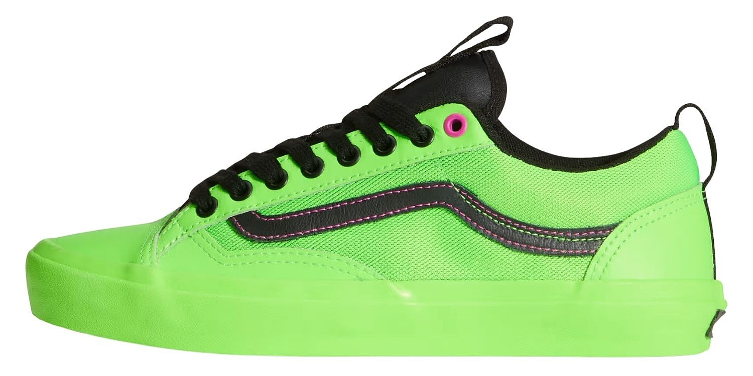 buty Vans Skate Old Skool 36 + - Acid Airbrush Black/Green Gecko - men´s