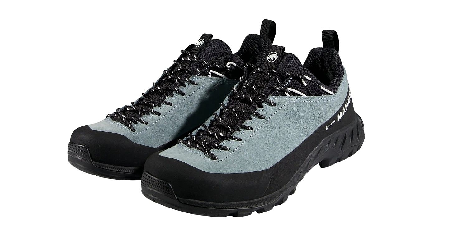 chaussures Mammut Alnasca IV Low LTH GTX - Nebla/White - women´s