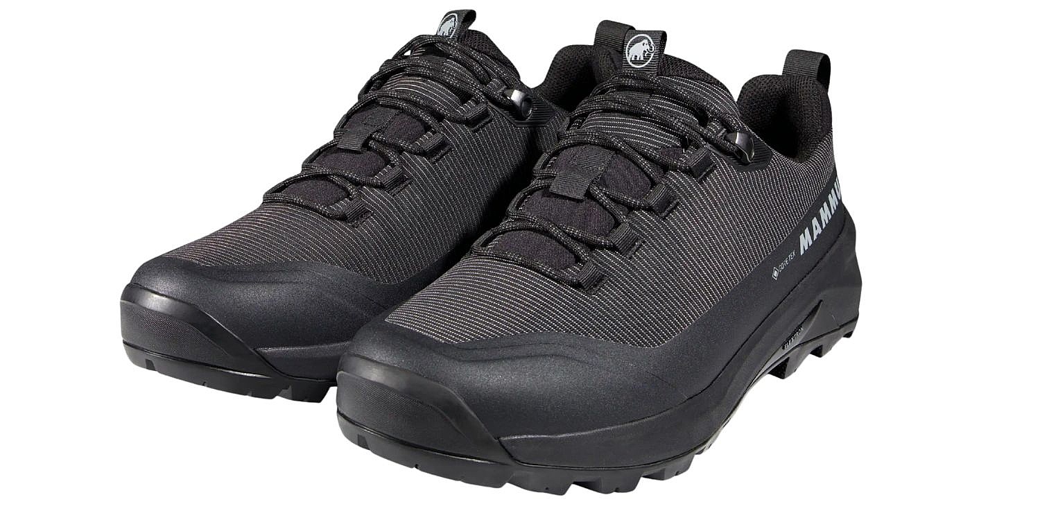 topánky Mammut Ducan III Low GTX - Black - men´s