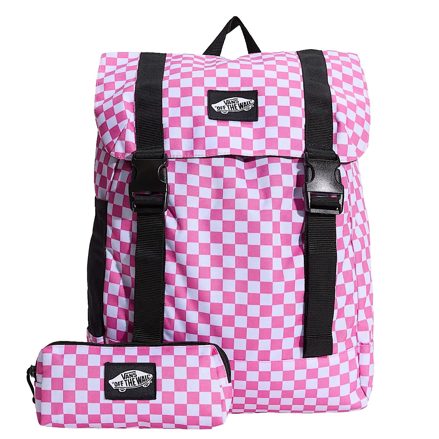 sac à dos Vans Utility - Checkerboard Pink Fizz - unisex junior
