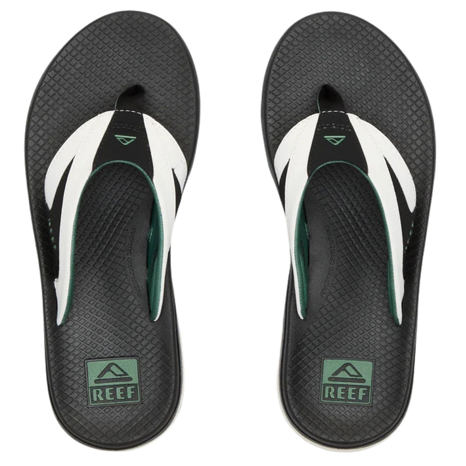 japonki  Reef Fanning + - White/Black/Green - men´s