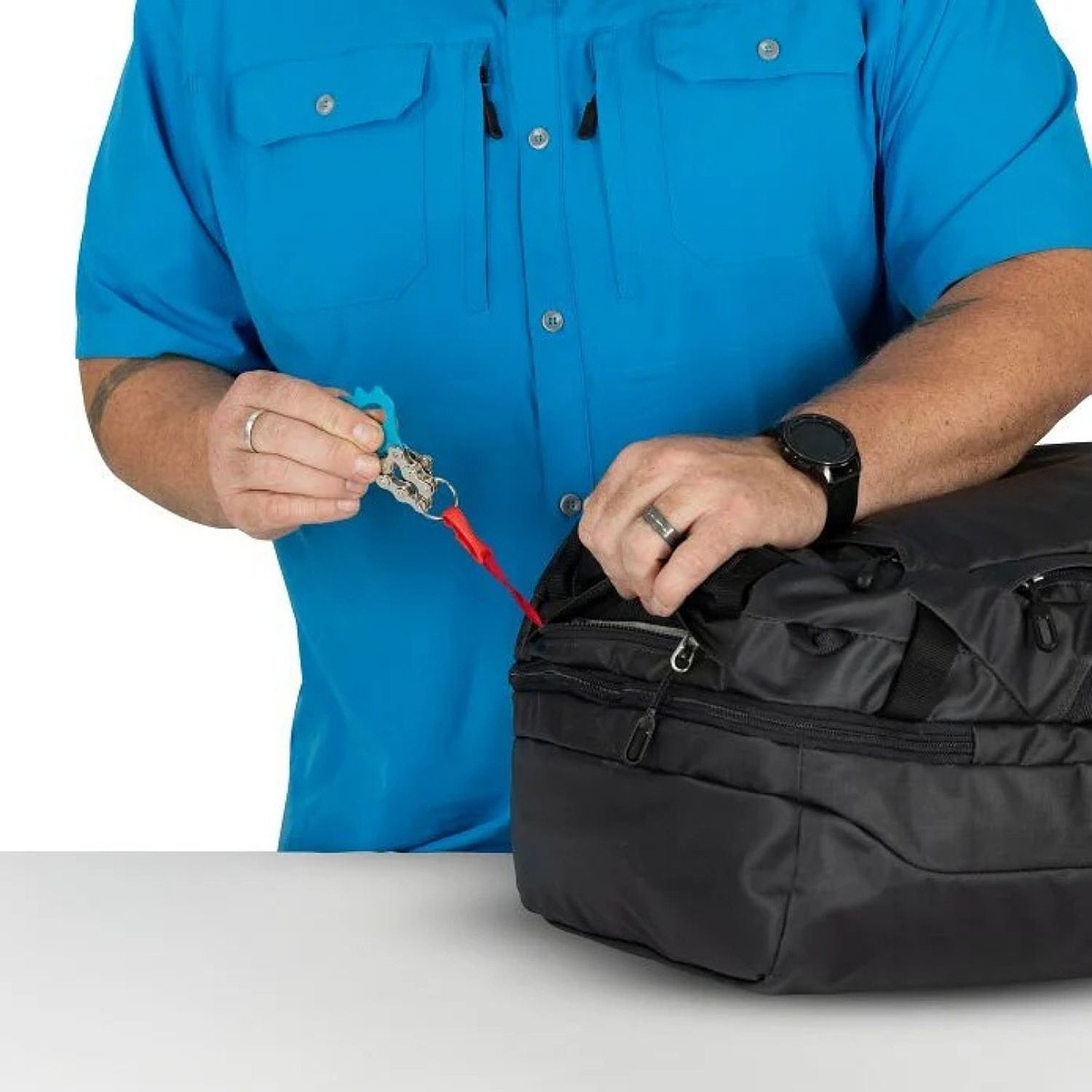 torba Osprey Transporter Squffel 44 - Raven Black