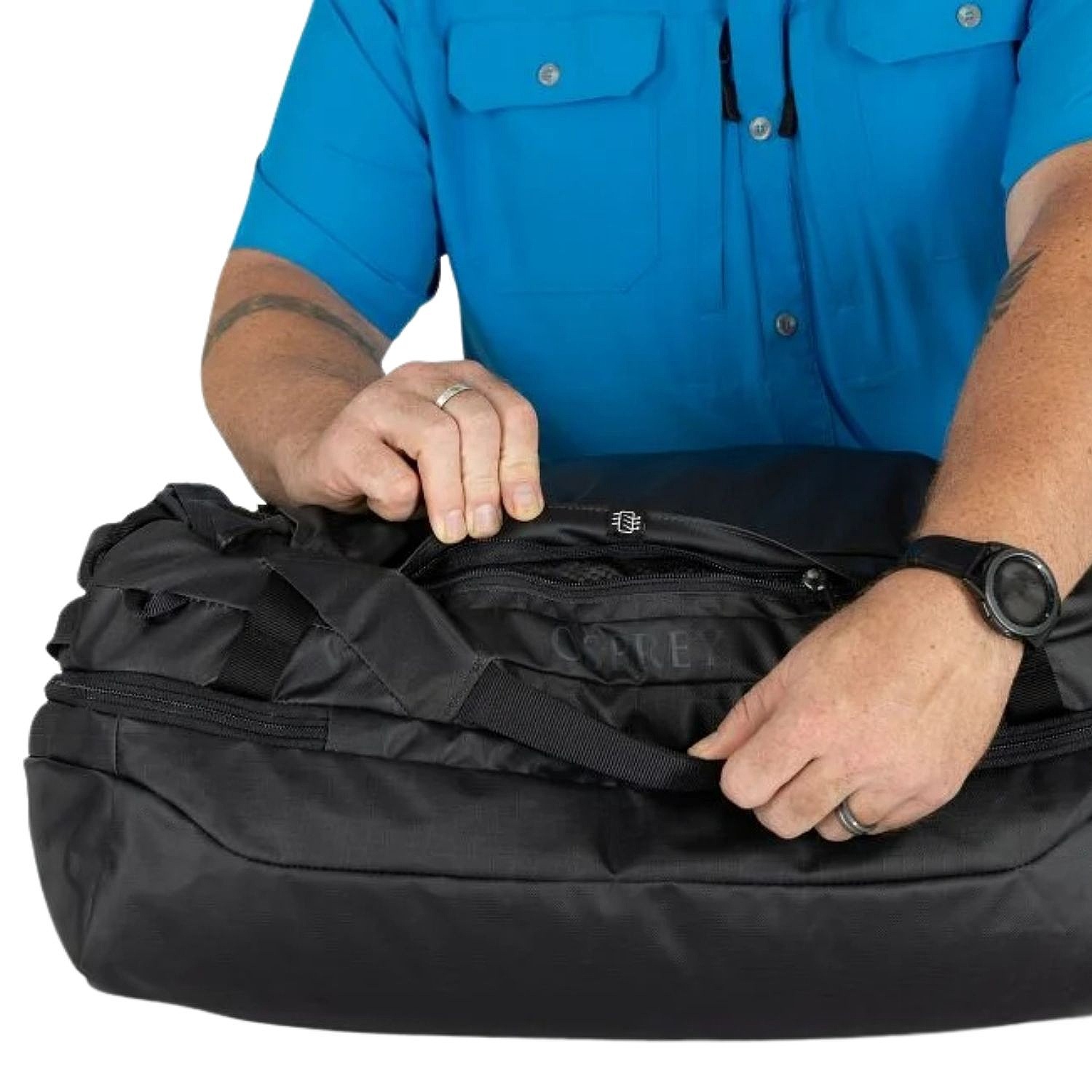 torba Osprey Transporter Squffel 44 - Raven Black