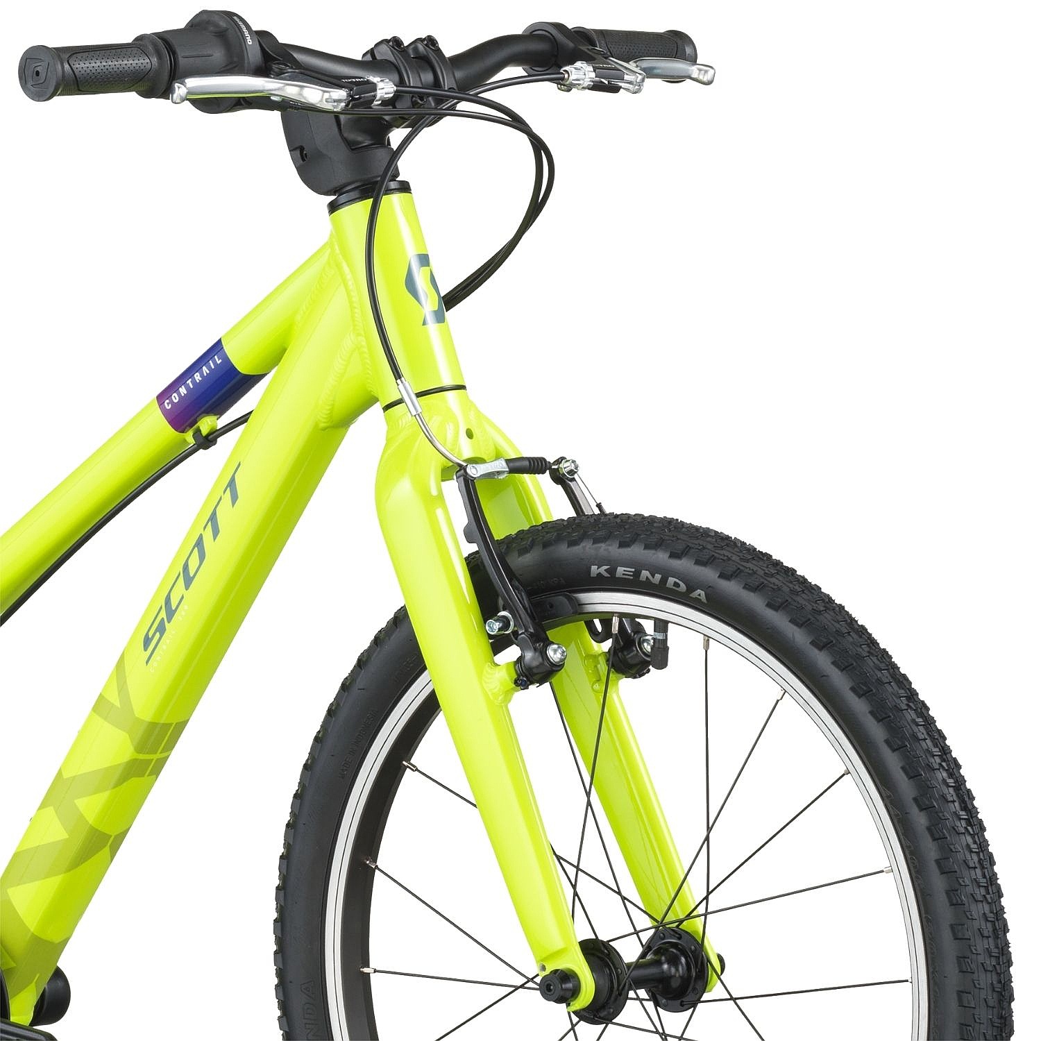 bicykel Scott Contrail 200 20" - Sulphur Green - unisex junior