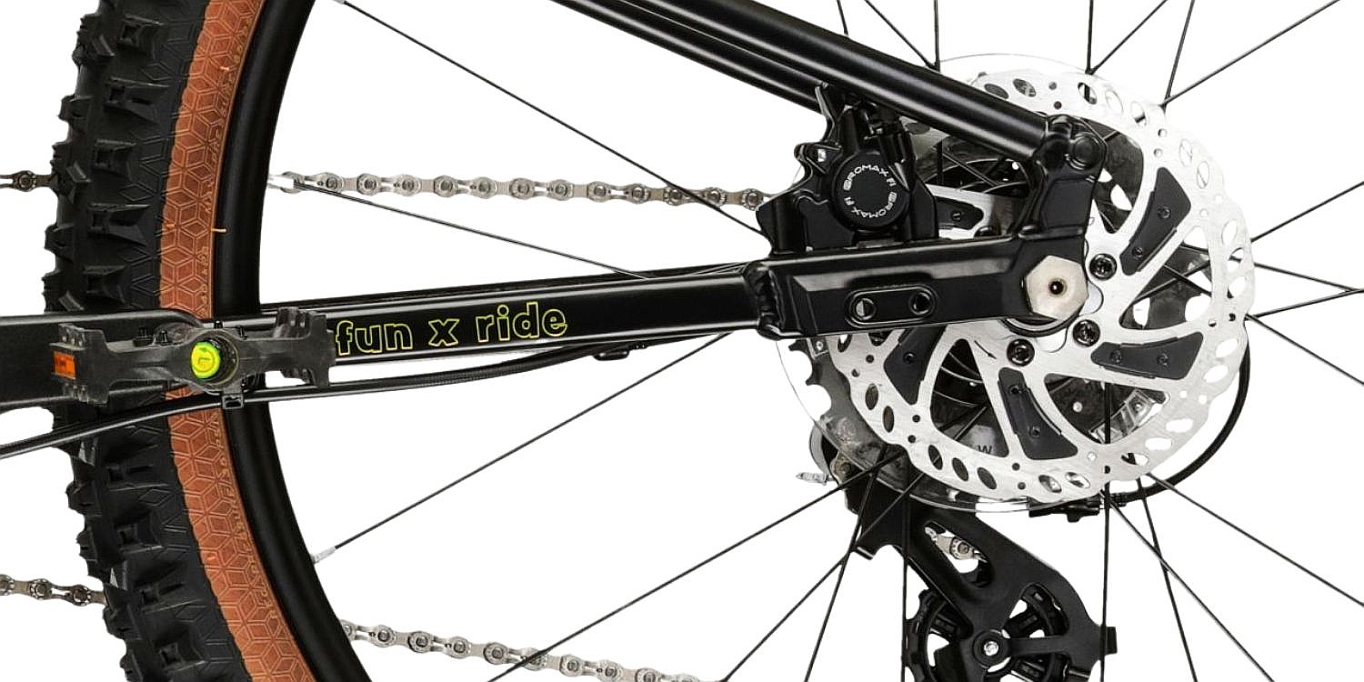 bicykel Kross Liftie X 24" - Black/Yellow/Matt - unisex junior