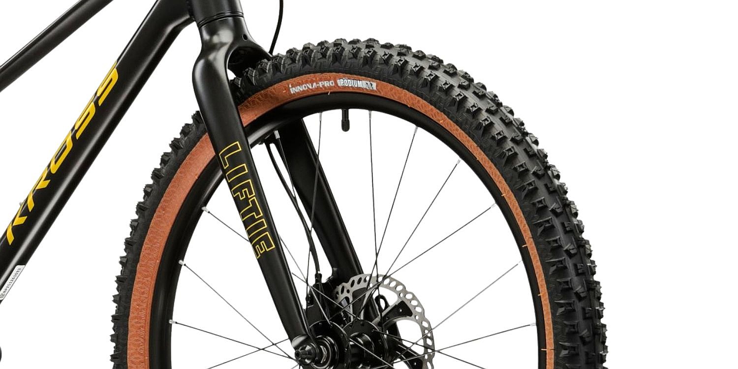 bicykel Kross Liftie X 24" - Black/Yellow/Matt - unisex junior