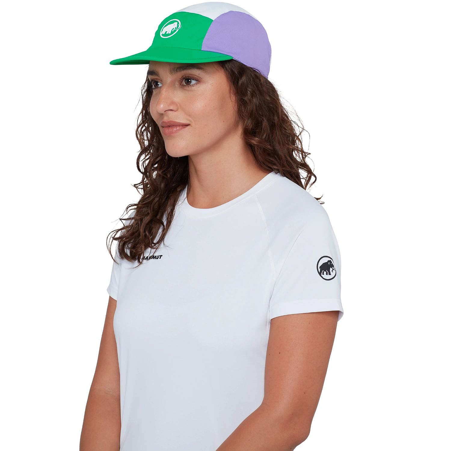 czapka z daszkiem Mammut Aenergy Light - Pinea/White