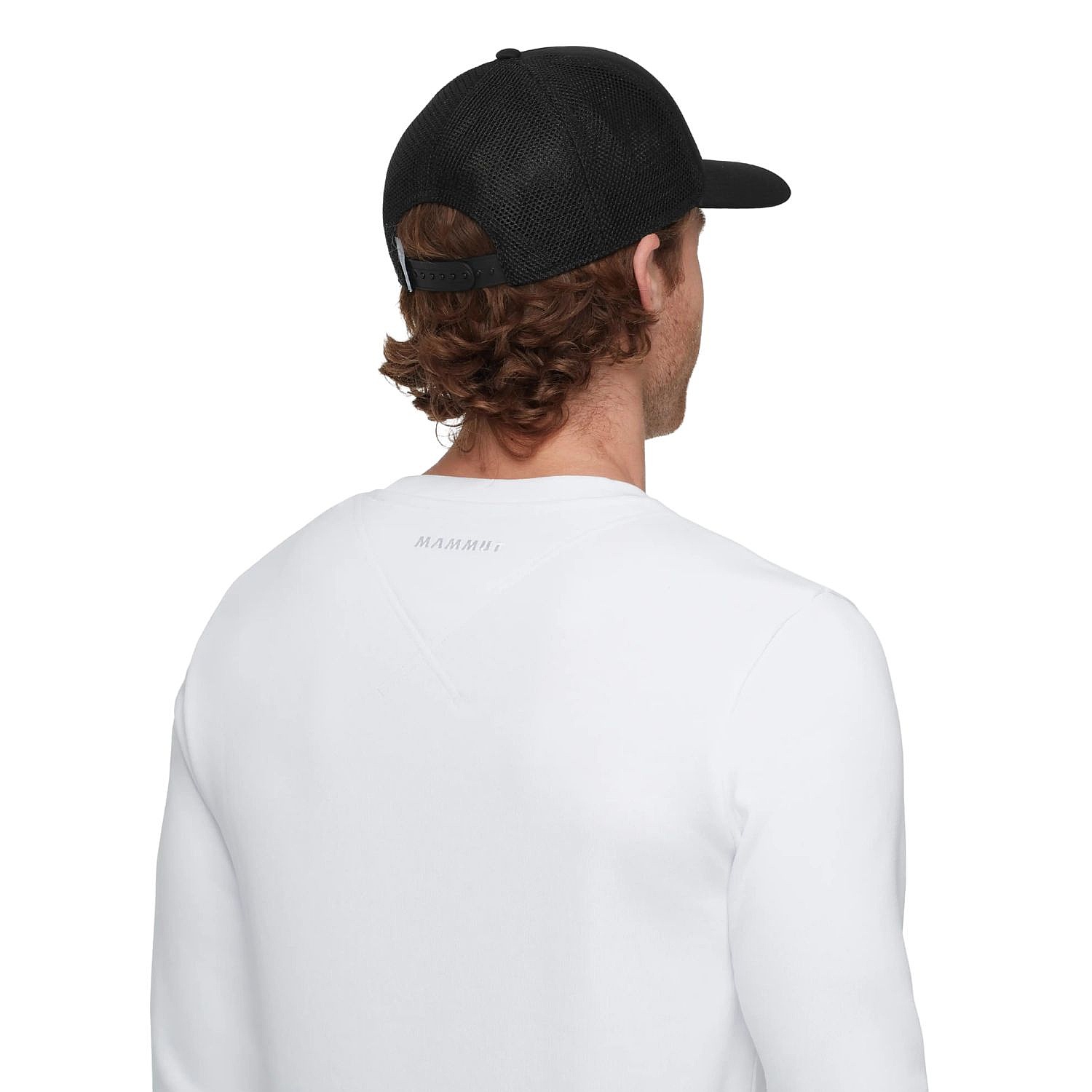 czapka z daszkiem Mammut Crag Cap Crimp Power Trucker - Black