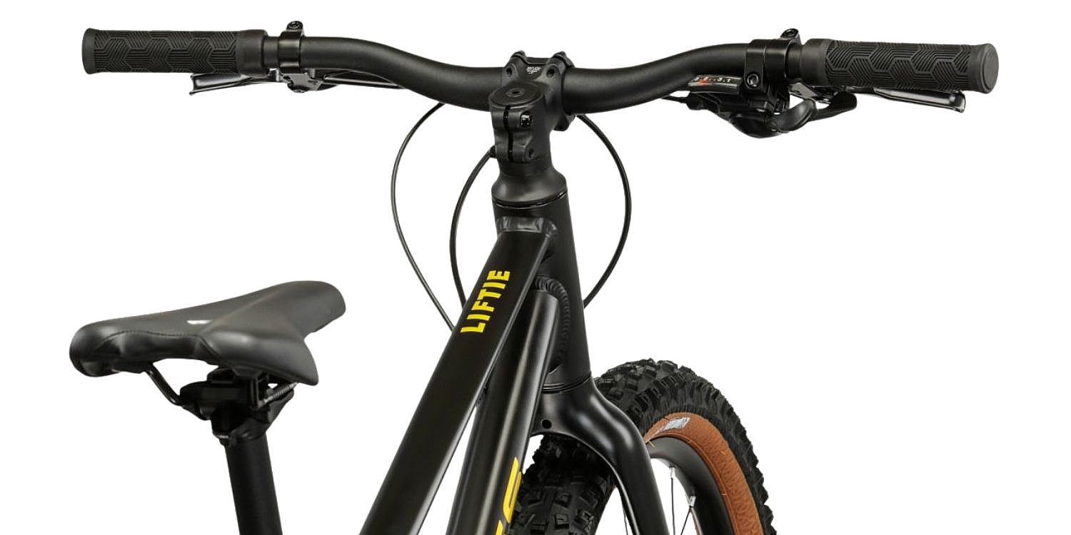 bicykel Kross Liftie X 24" - Black/Yellow/Matt - unisex junior