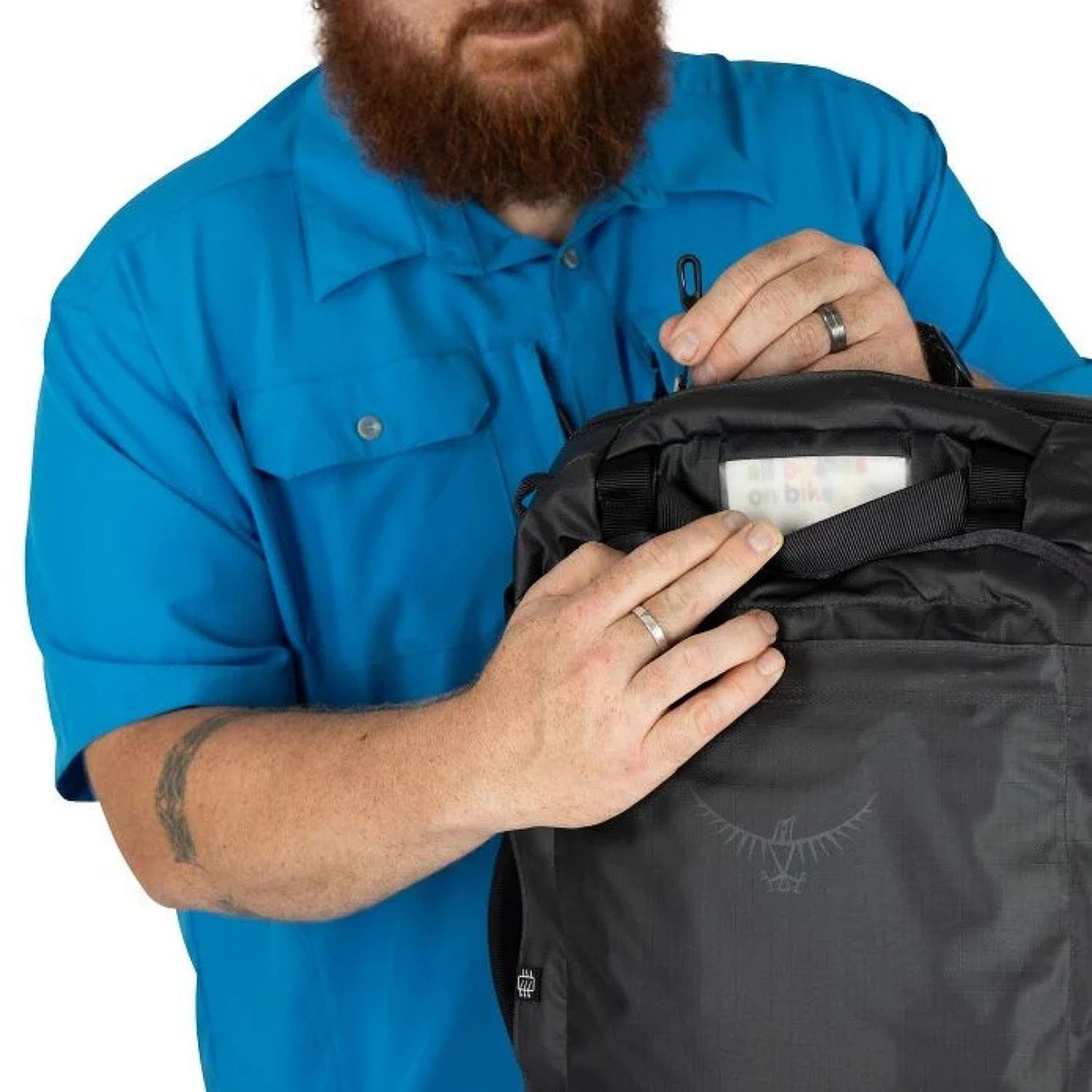 torba Osprey Transporter Squffel 44 - Raven Black