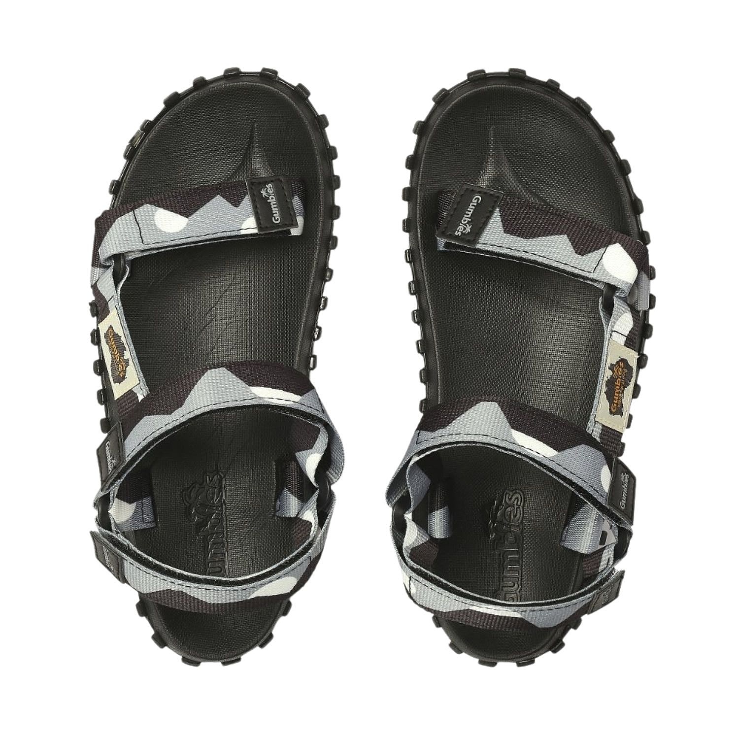 chaussures Gumbies Scrambler - Black/Grey