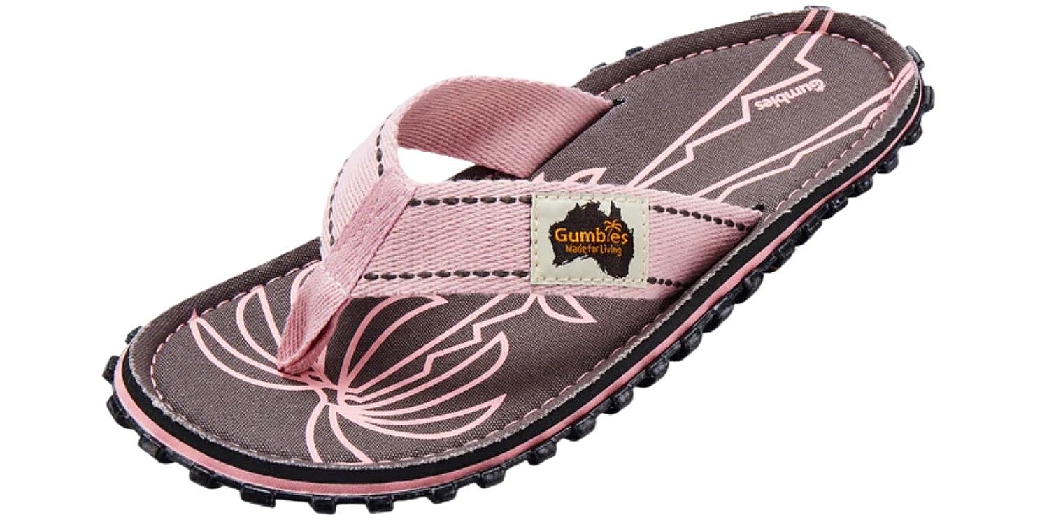 flip flops  Gumbies Islander - Palm Leaf Grey - women´s