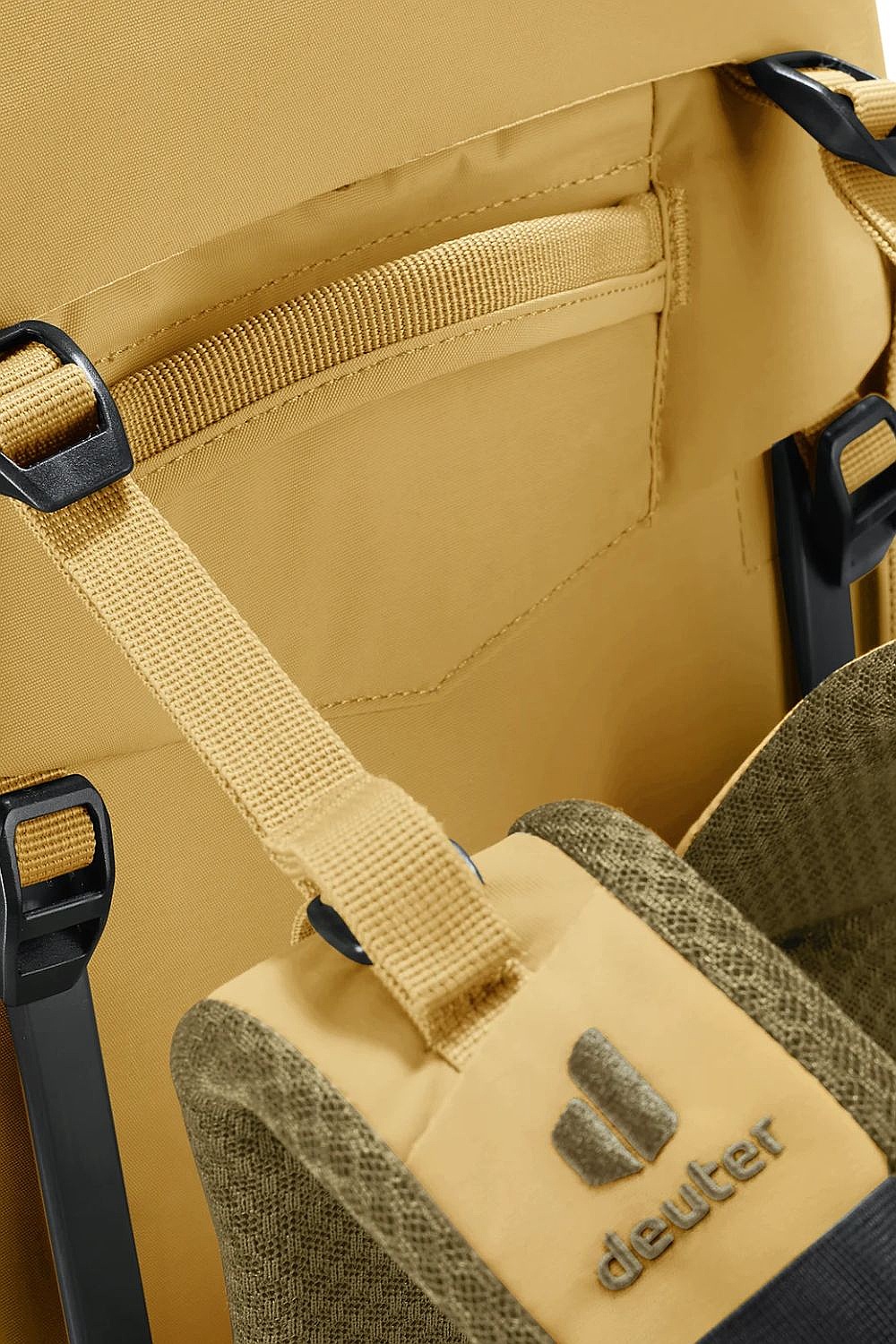 backpack Deuter Aircontact Core 45+10 - Savanna/Nori - women´s