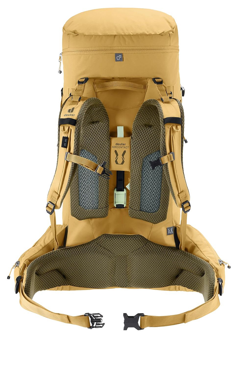 backpack Deuter Aircontact Core 45+10 - Savanna/Nori - women´s