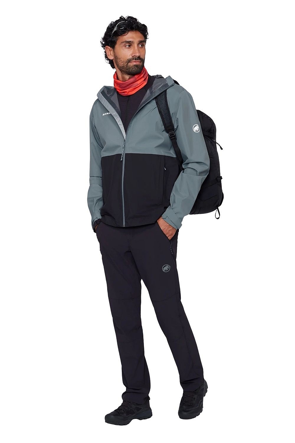 veste Mammut Linard Light HS Hooded - Black/Strata - men´s