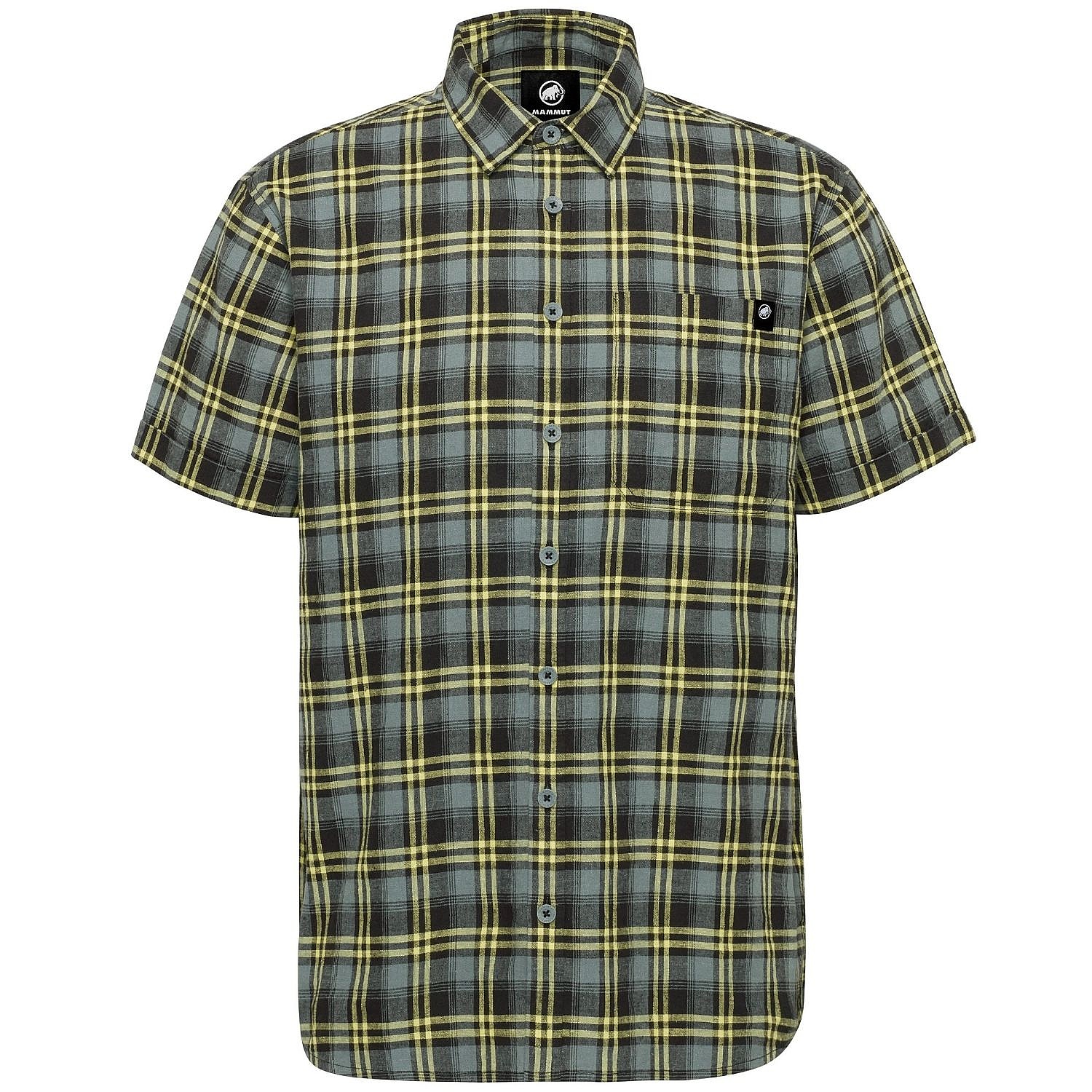 chemise Mammut Trovat Summer - Black/Strata - men´s