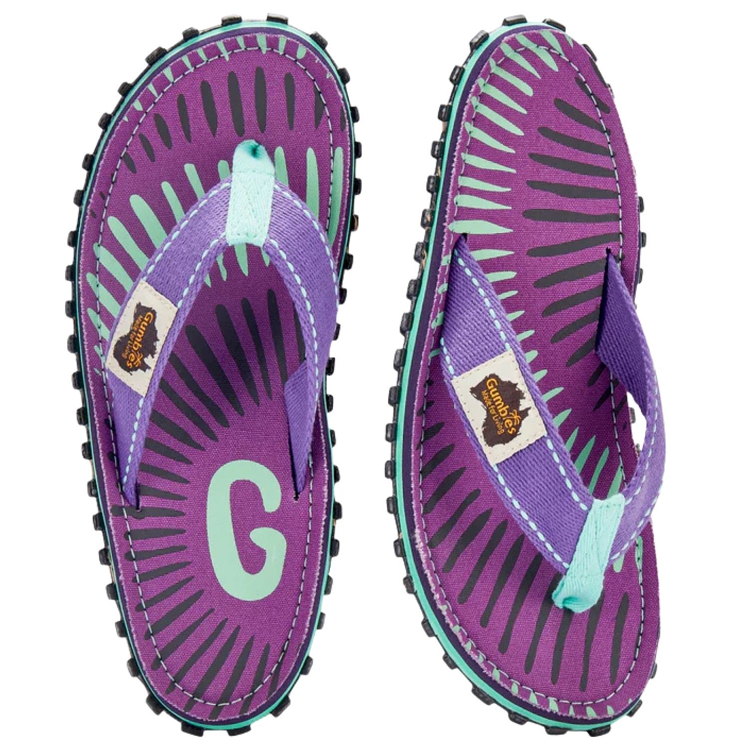 Flip-Flops Gumbies Islander - Blueberry Burst - women´s