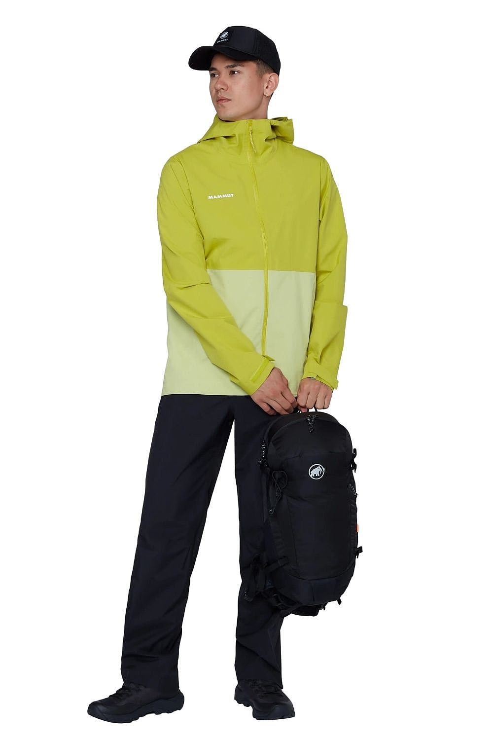 nohavice Mammut Linard Light HS - Black - men´s