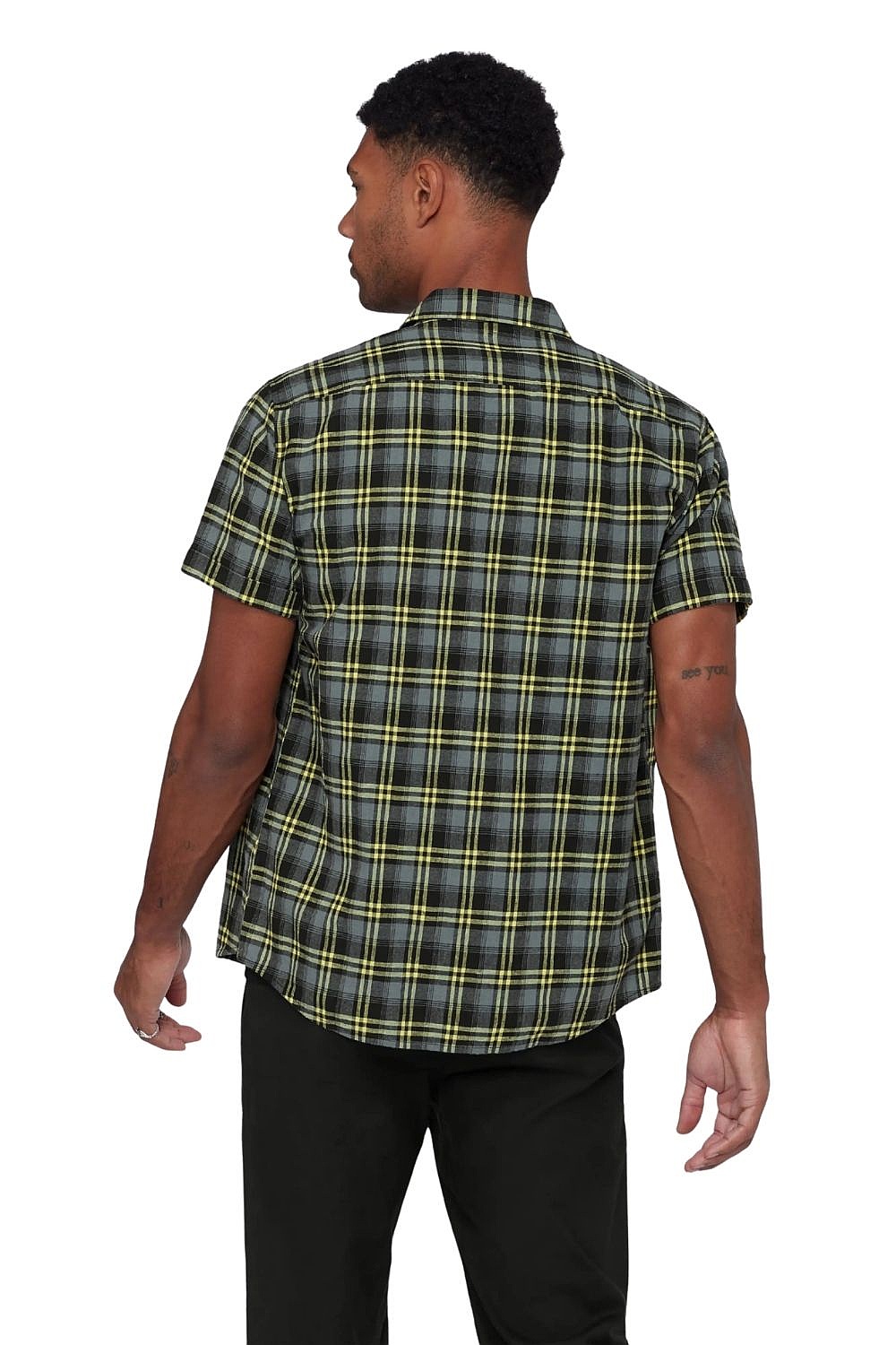 chemise Mammut Trovat Summer - Black/Strata - men´s