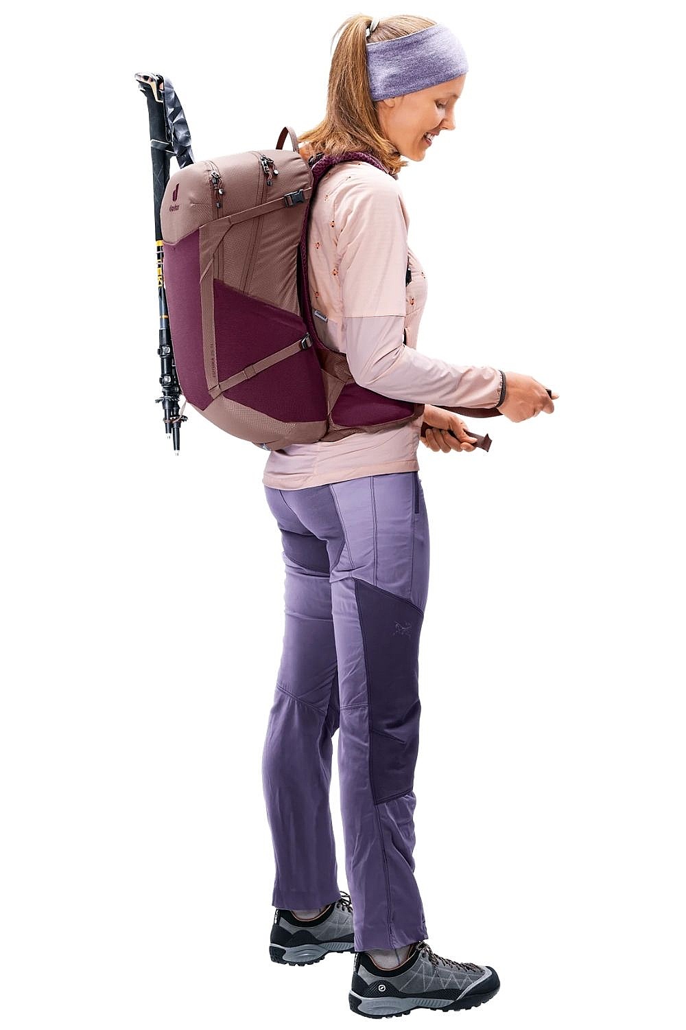 backpack Deuter Futura 21 SL - Cassis/Ashrose - women´s