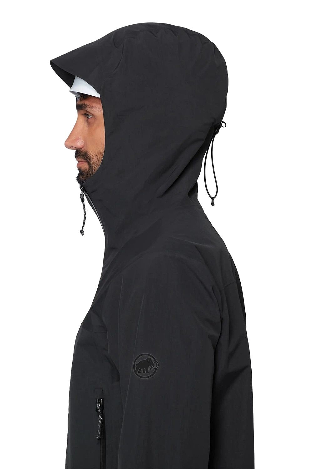 kurtka Mammut Crag HS Hooded - Black - men´s