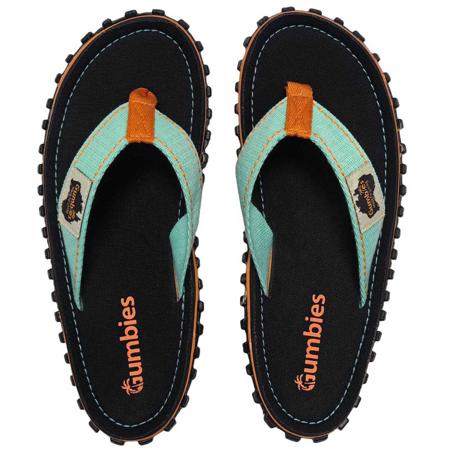 flip flops  Gumbies Islander - Tricolor Black