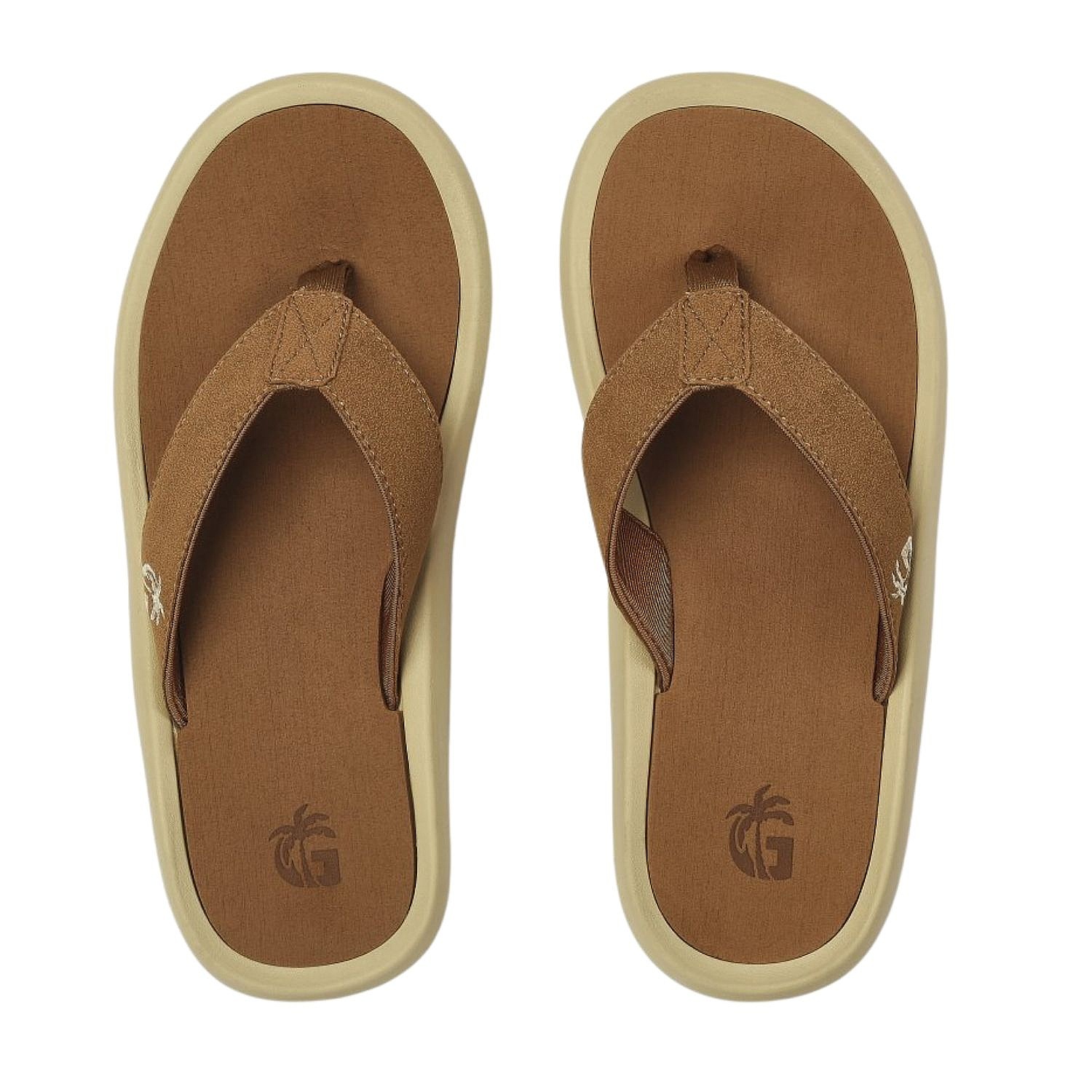 tongs Gumbies Noosa - Latte