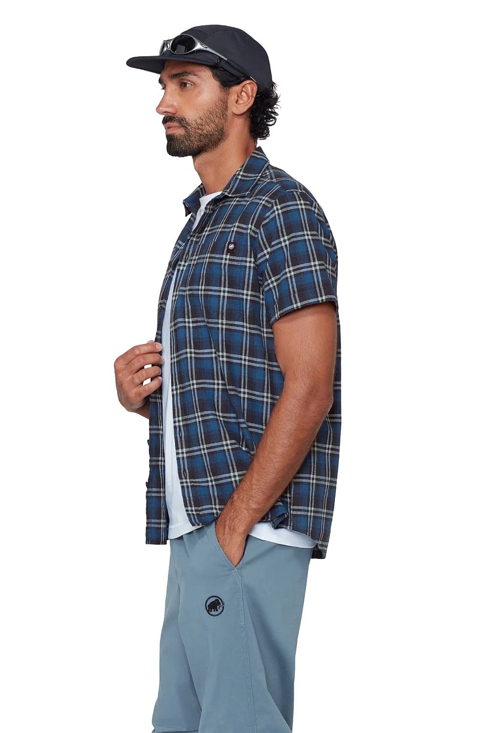 Hemd Mammut Trovat Summer - Marine/Tschiel - men´s