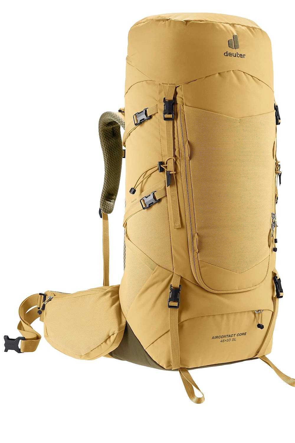 backpack Deuter Aircontact Core 45+10 - Savanna/Nori - women´s