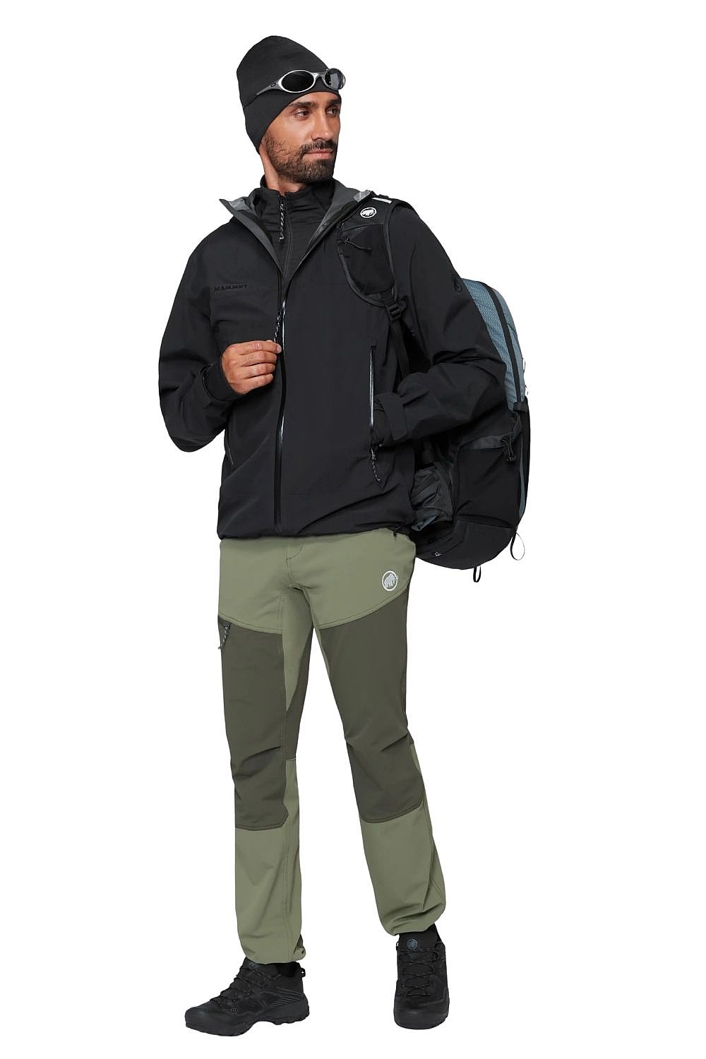 kurtka Mammut Crag HS Hooded - Black - men´s