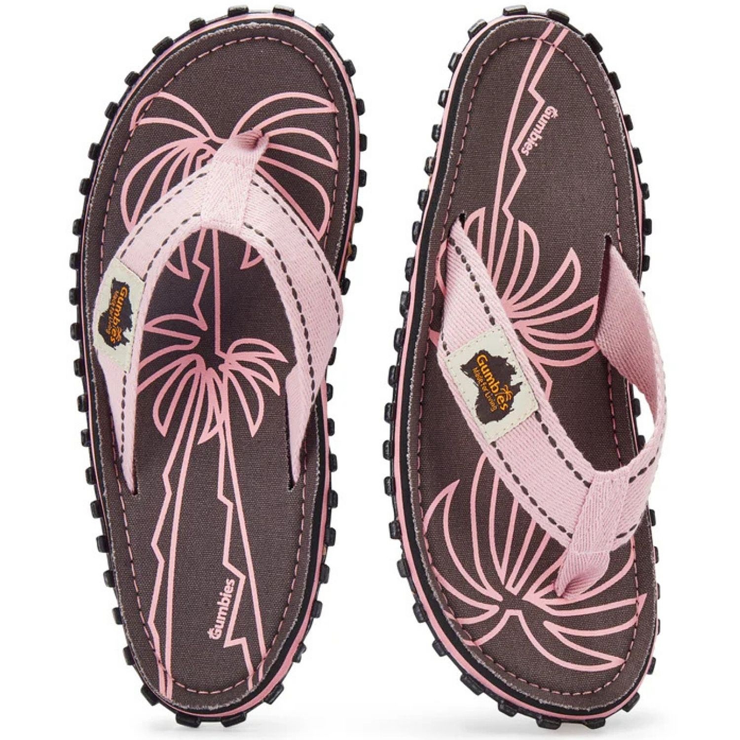 flip flops  Gumbies Islander - Palm Leaf Grey - women´s