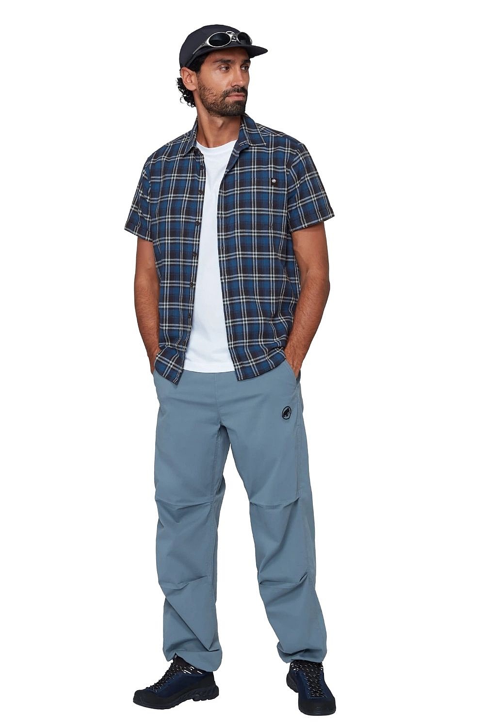 Hemd Mammut Trovat Summer - Marine/Tschiel - men´s