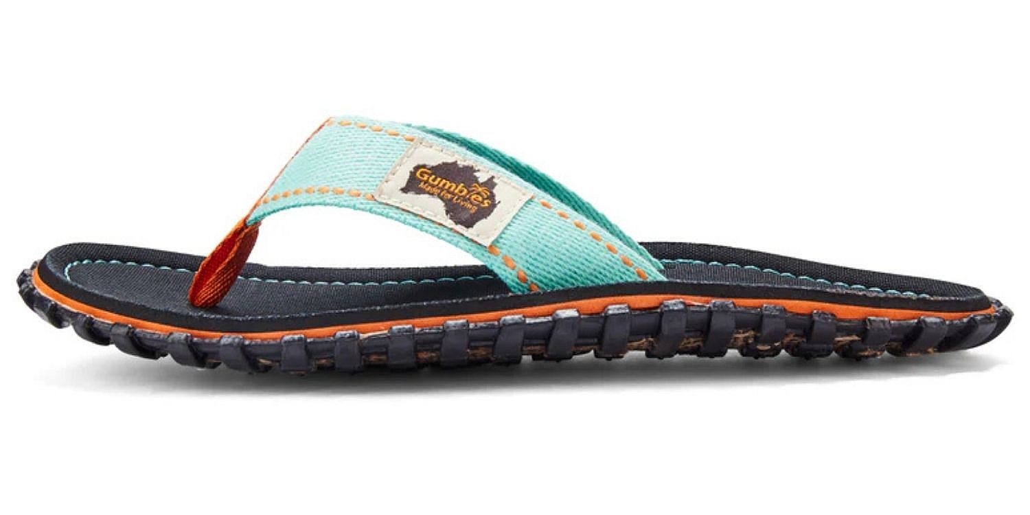 flip flops  Gumbies Islander - Tricolor Black