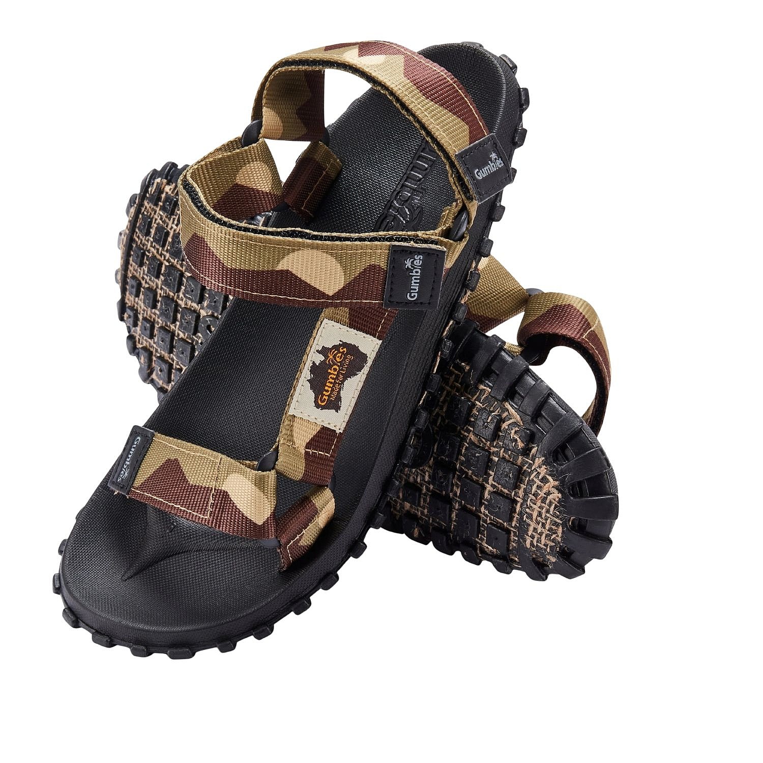 chaussures Gumbies Scrambler - Sand/Brown