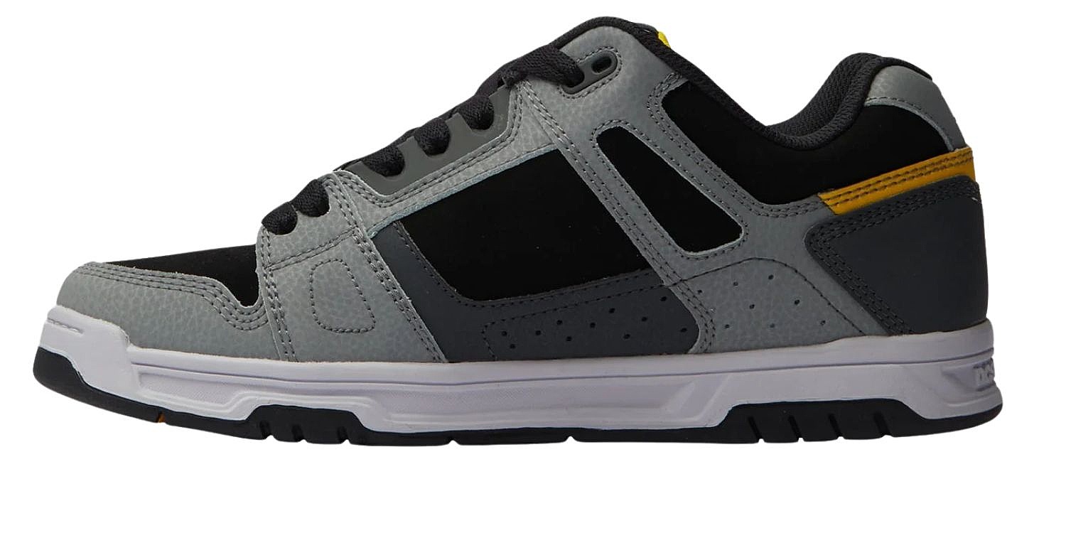 chaussures DC Stag - GY1/Grey/Yellow - men´s