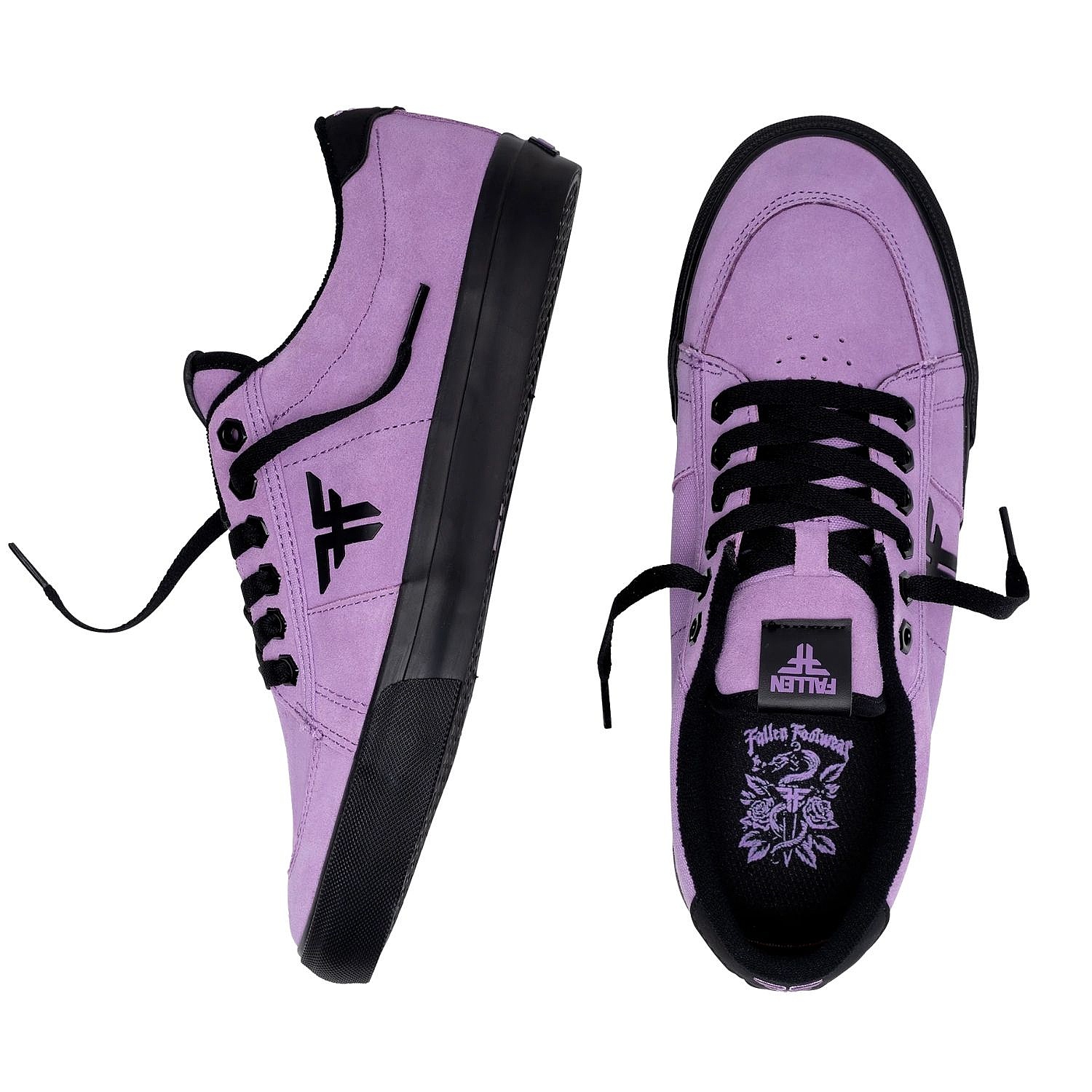 chaussures Fallen New Bomber - Pale Lavander/Black - men´s