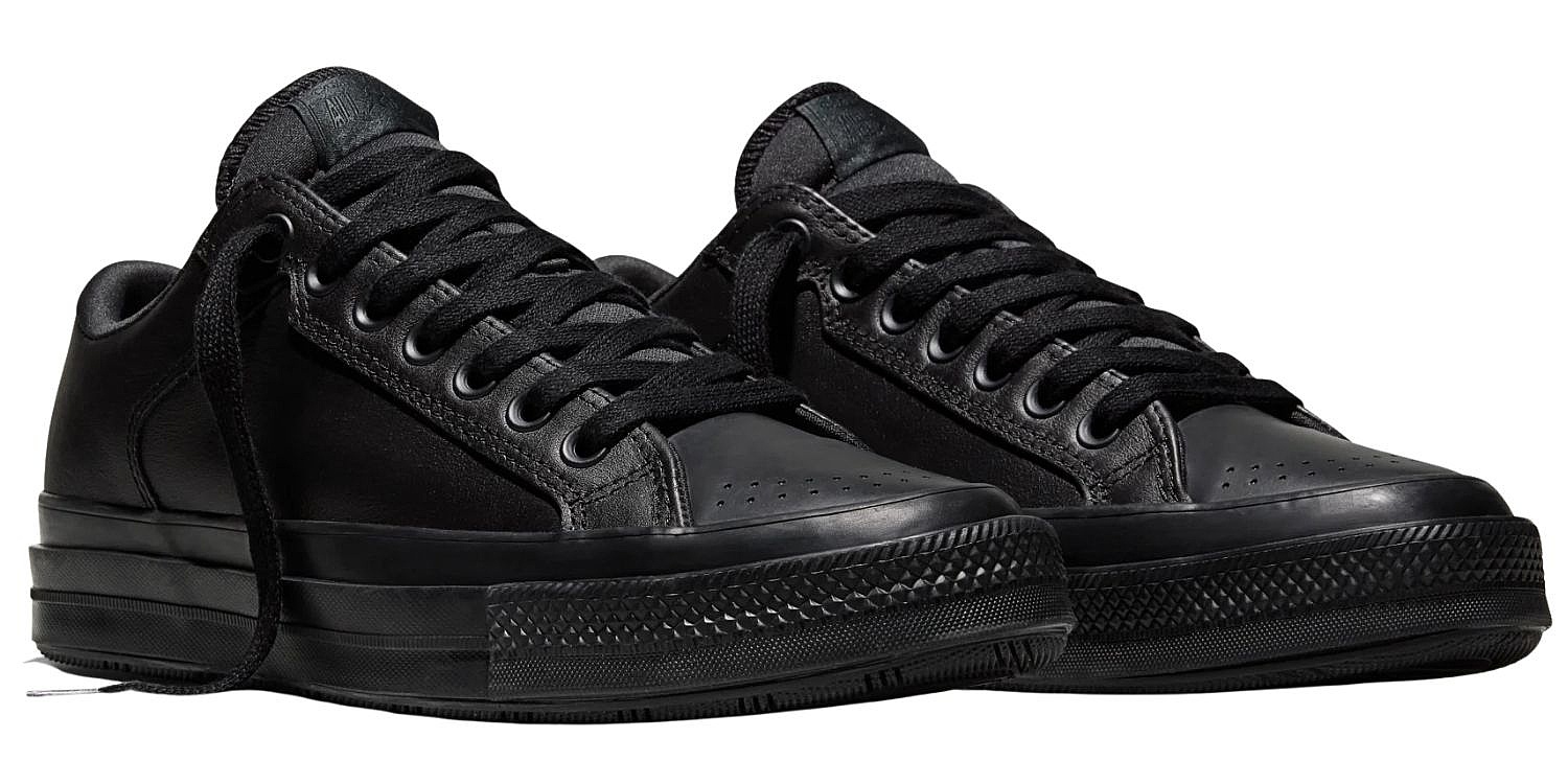 boty Converse Chuck Taylor Pennant SE OX - A19316/Black/Black/Black