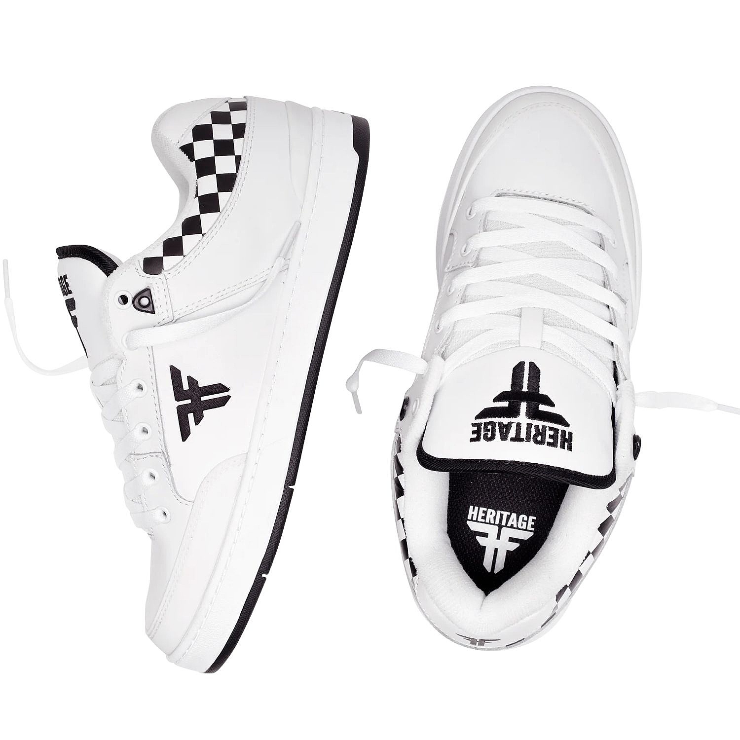 boty Fallen Heritage - White/Black/Checkers
