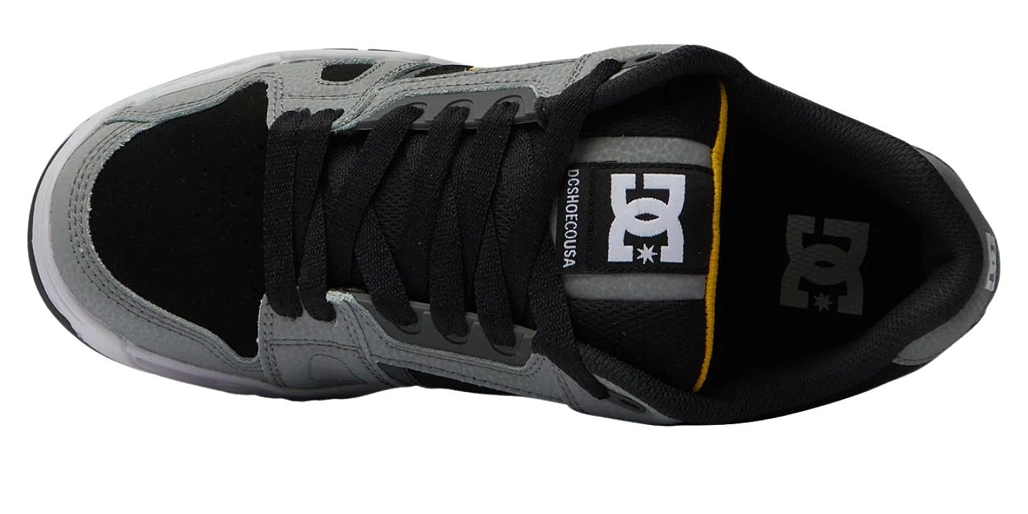 chaussures DC Stag - GY1/Grey/Yellow - men´s
