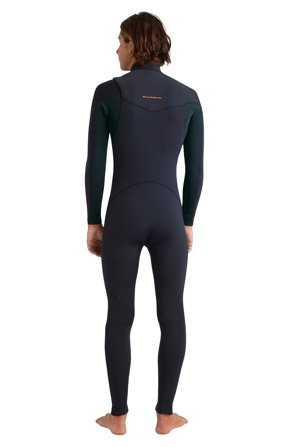 néoprène Quiksilver Everyday Sessions 3/2 Chest Zip LS - GNB0/Jade - men´s