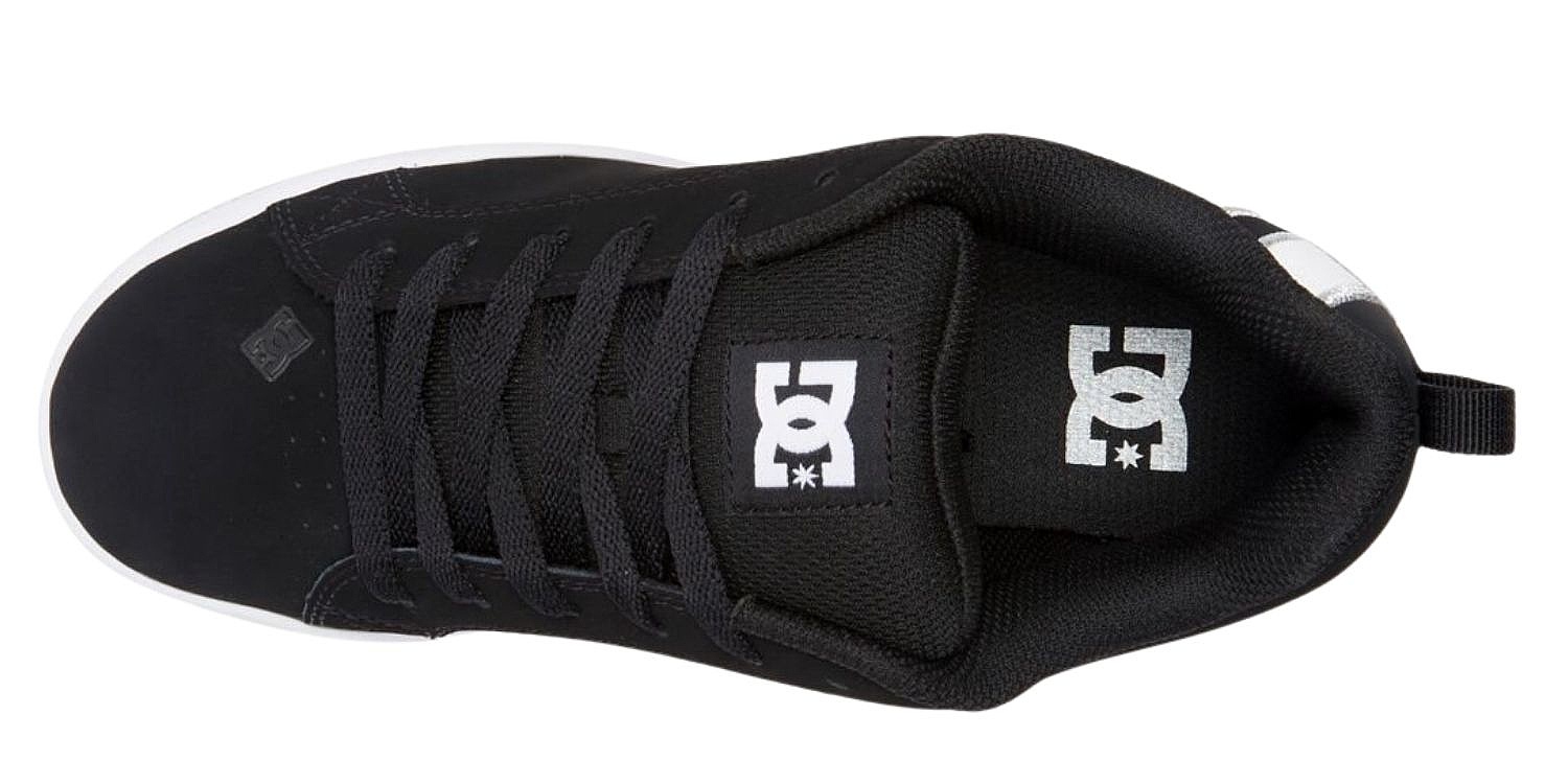 chaussures DC Court Graffik - BWS/Black/White Stencil - women´s