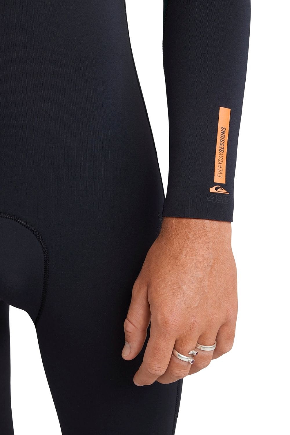 néoprène Quiksilver Everyday Sessions 3/2 Chest Zip LS - GNB0/Jade - men´s